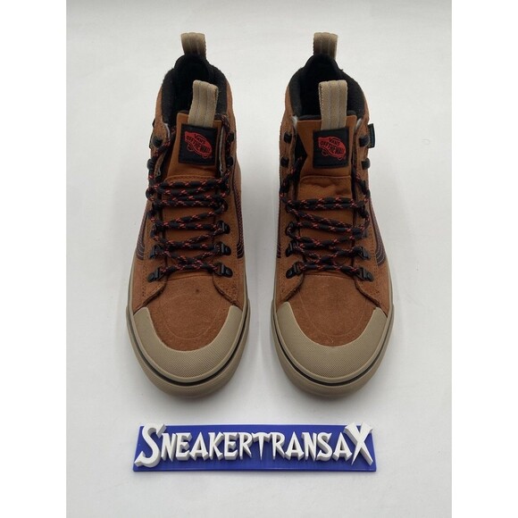 New Vans Sk8-Hi MTE Waterproof Glazed Ginger Boots Size US Mens 8 VN000CVRN1Z NB main image 5